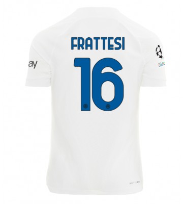 Inter Milan Davide Frattesi #16 Bortatröja 2023-24 Kortärmad